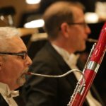 Man playing bassoon