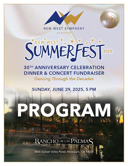 Summerfest 2025 Program Cover